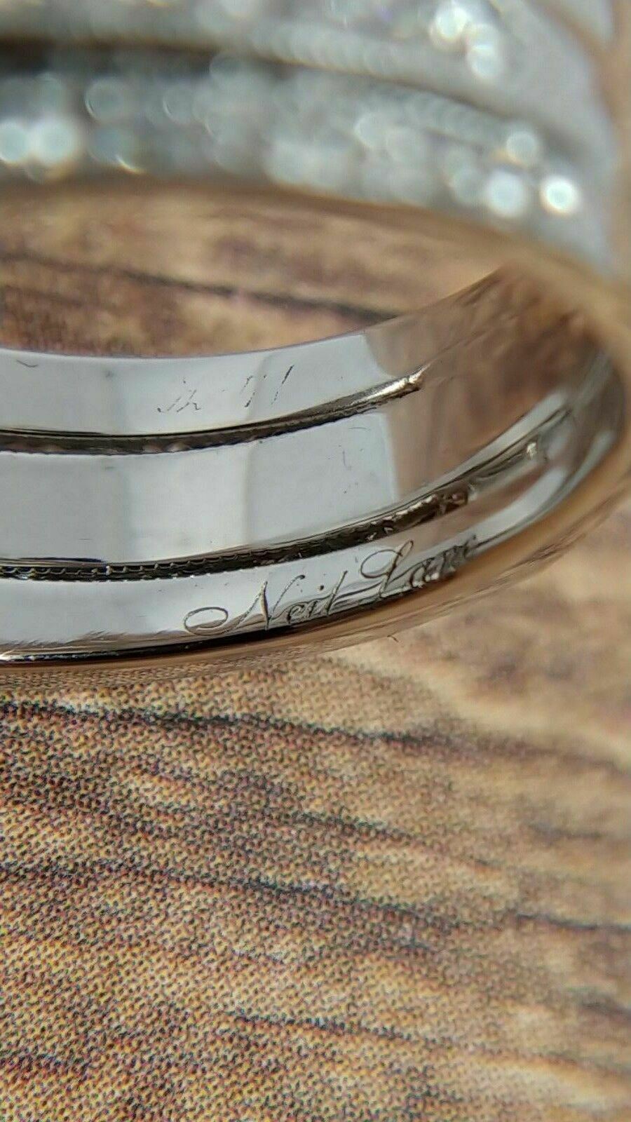 'Neil Lane' 3 Band Semi Mounting Diamond Ring with Accent Diamonds