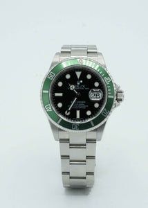 Rolex Ceramic Hulk Submariner Date Stainless Steel Watch Ref 116610LV Card