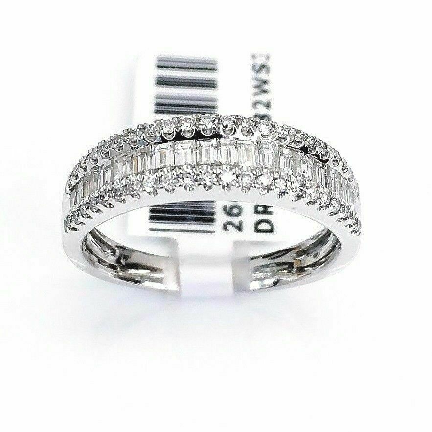 0.78 Carat t.w. Diamond Anniversary/Wedding Ring 18K Gold G VS Diamonds BrandNew