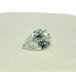 Loose GIA Diamond - Large 4.49 Carats Pear Brilliant Cut L SI2 Diamond