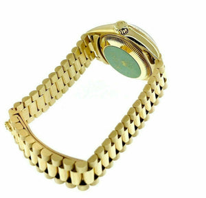 Rolex 26MM Lady President Datejust 18 Karat Yellow Gold Watch Ref # 69178 Papers