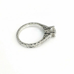Tacori Platinum Diamond Wedding/Engagement Ring 1.02 Carats GIA D FlawlessCenter