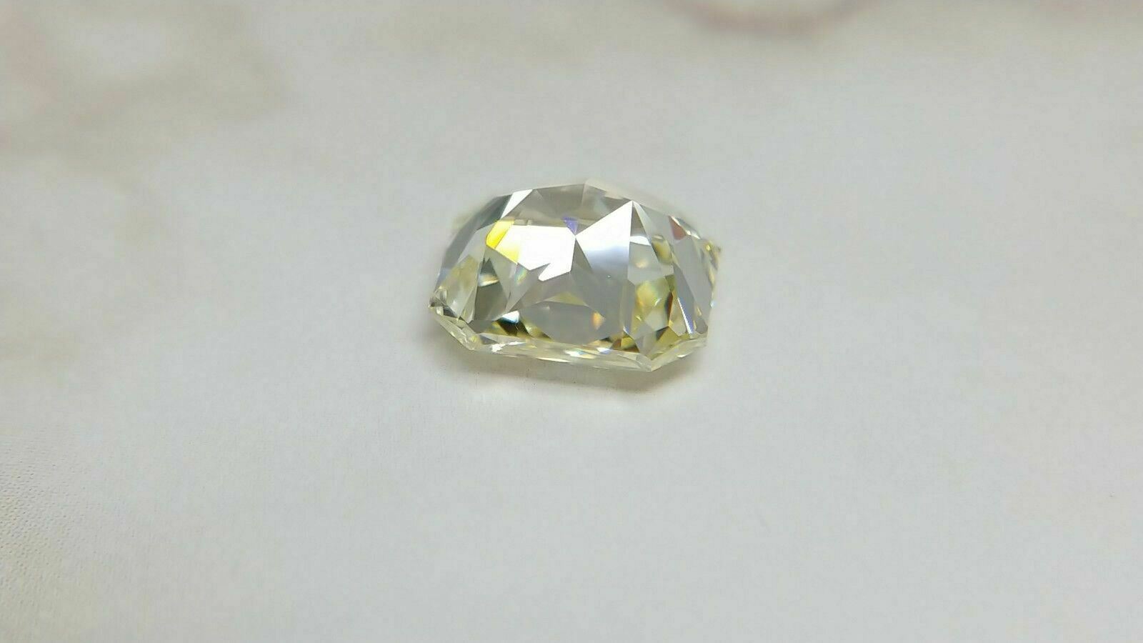 3.14 RADIANT CUT - NATURAL FANCY LIGHT YELLOW - VVS1 DIAMOND - GIA#2185724359