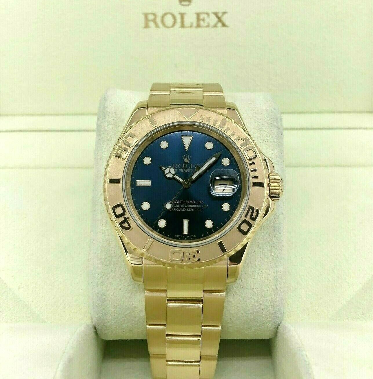 ROLEX Yacht Master Solid Yellow Gold 40mm Complete