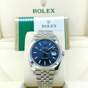 Rolex 41MM Datejust II Watch Stainless Steel Oyster Jubilee Band Ref # 126300