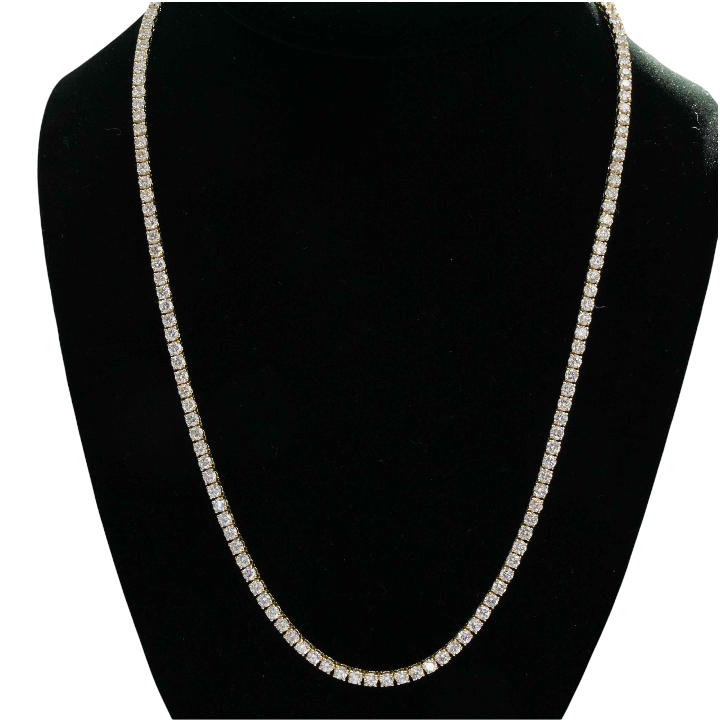 Tennis chain vvs online diamond