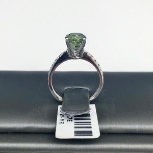 1.78 Carats t.w. Diamond Anniversary/Engagement Ring 1.53 Center Diamond 14K