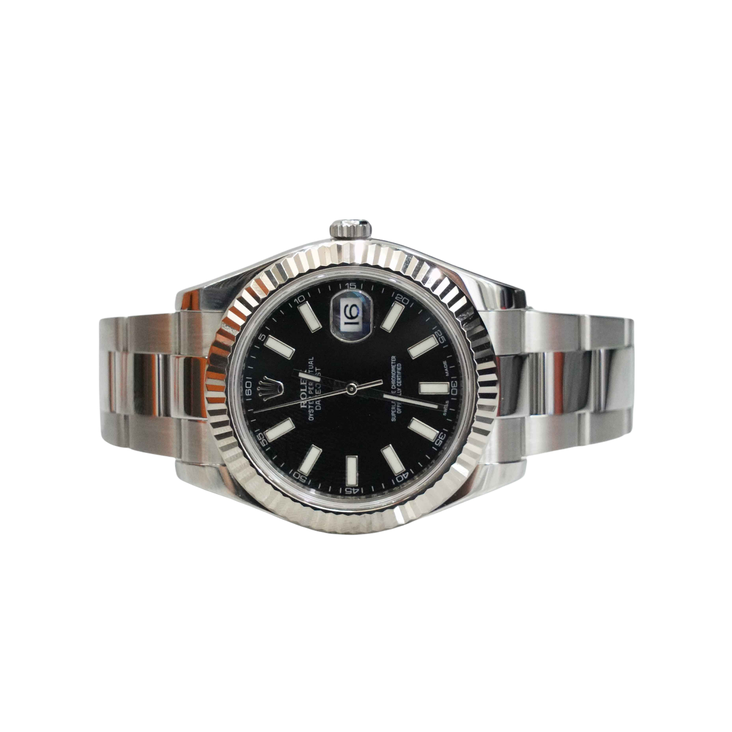 Rolex datejust sales 2 fluted bezel