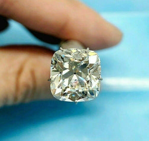 Loose Diamond GIA Diamond - 5.05 Carats Old Mine Brilliant Cushion Cut L VVS2