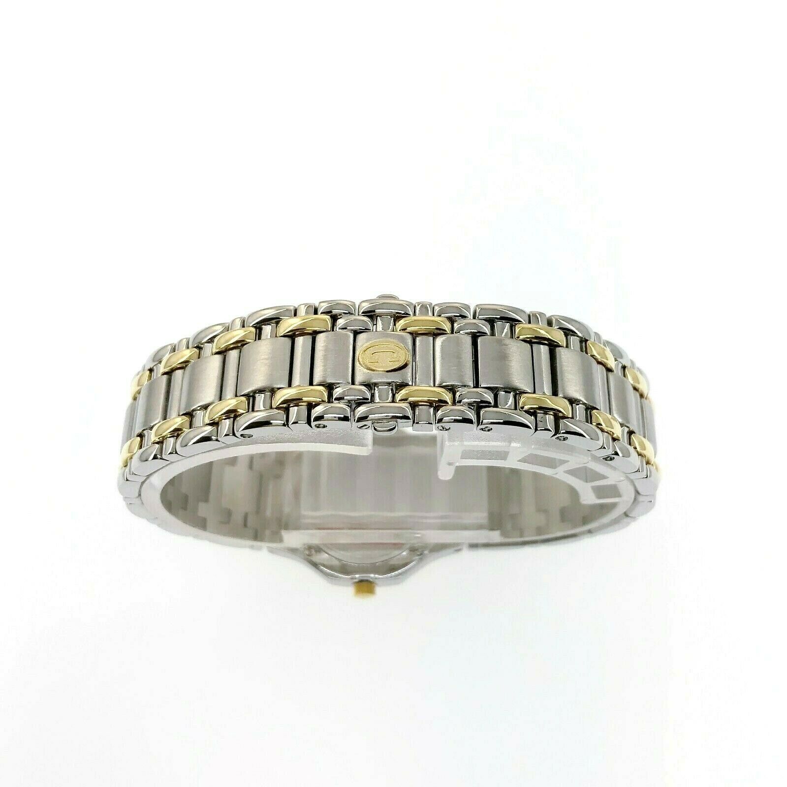 Lady's Concord Saratoga 23mm Factory Set Diamonds Quartz Watch 14K/Stainless
