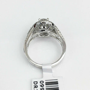 1.58Carats t.w. Diamond Wedding/Engagement Ring 0.71 Carat Center Diamond 18K