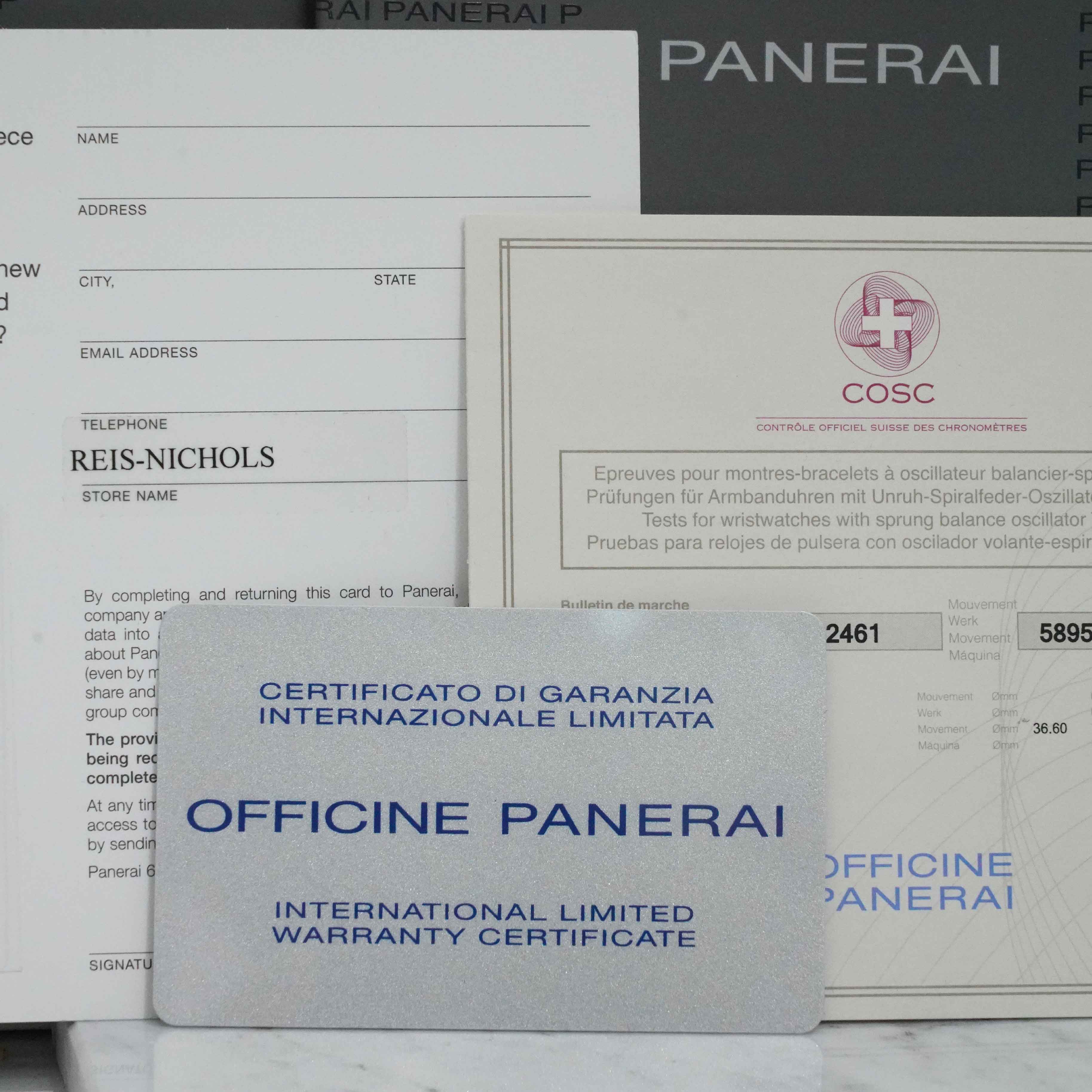Panerai Luminor Marina 44mm Full Set Original Packaging
