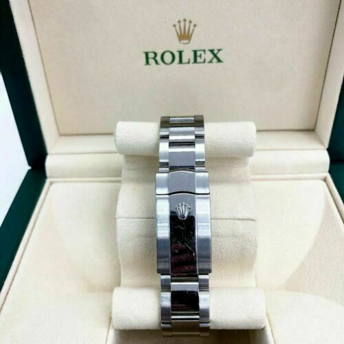Rolex 41MM Datejust II Watch 18K Fluted Bezel Stainless Steel Ref 116334 w Card