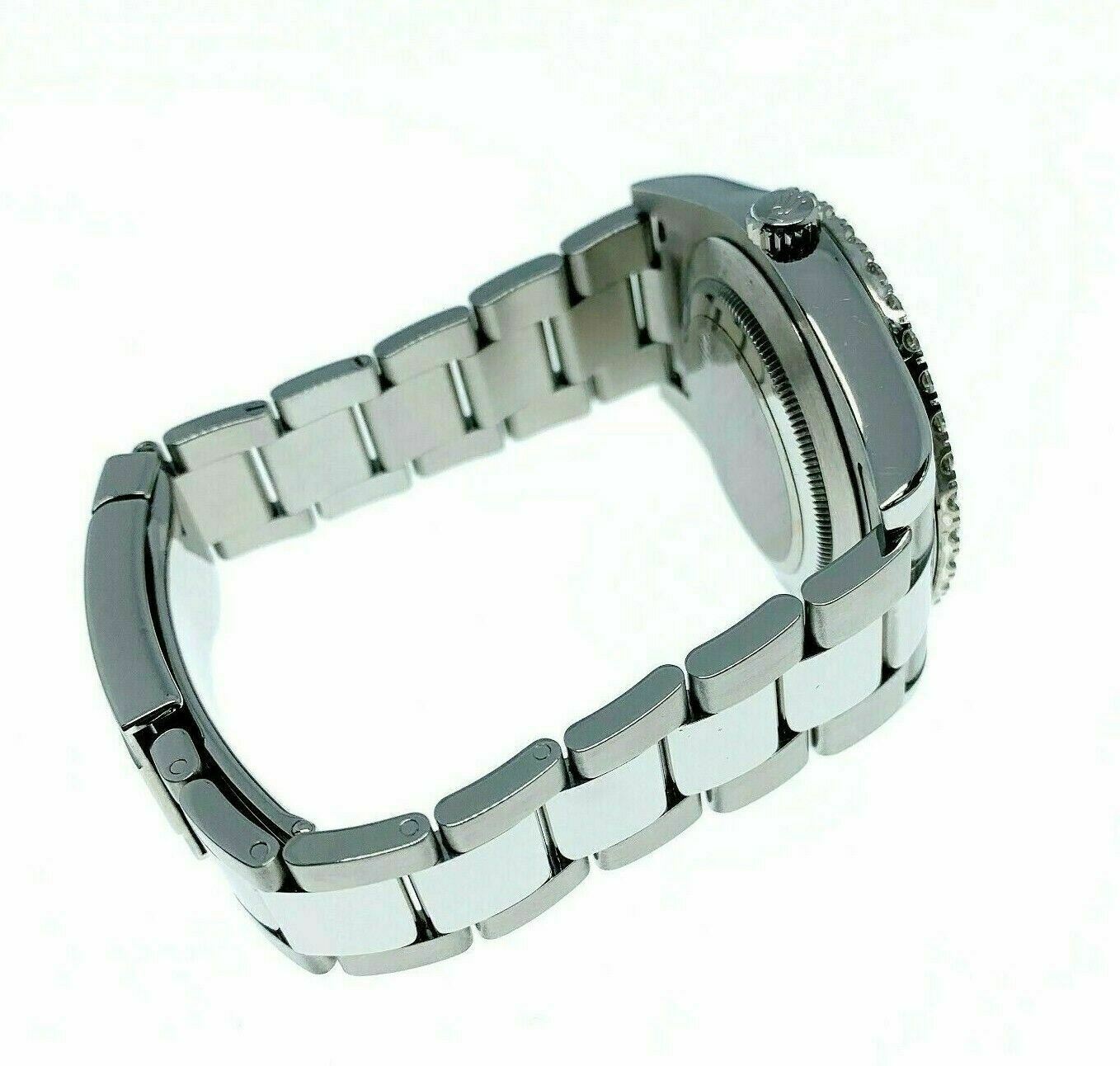 Rolex 41MM Datejust II Watch Stainless Steel Oyster Diamond Bezel Ref # 116300