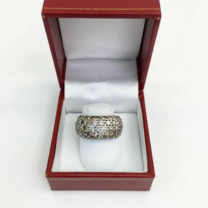 3.52 Carats t.w. Diamond Anniversary/Celebration Ring 14K Gold 18.1 Grams