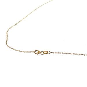 1.28 Carats Happy Wife Happy Life Round Diamond Necklace w 18K Gold w 18K Chain
