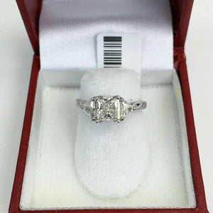 1.43 Carats t.w. Diamond Wedding/Engagement Ring EGL USA 1.02 Center Diamond 14K