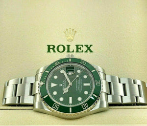 rolex submariner 116610lv 'hulk'