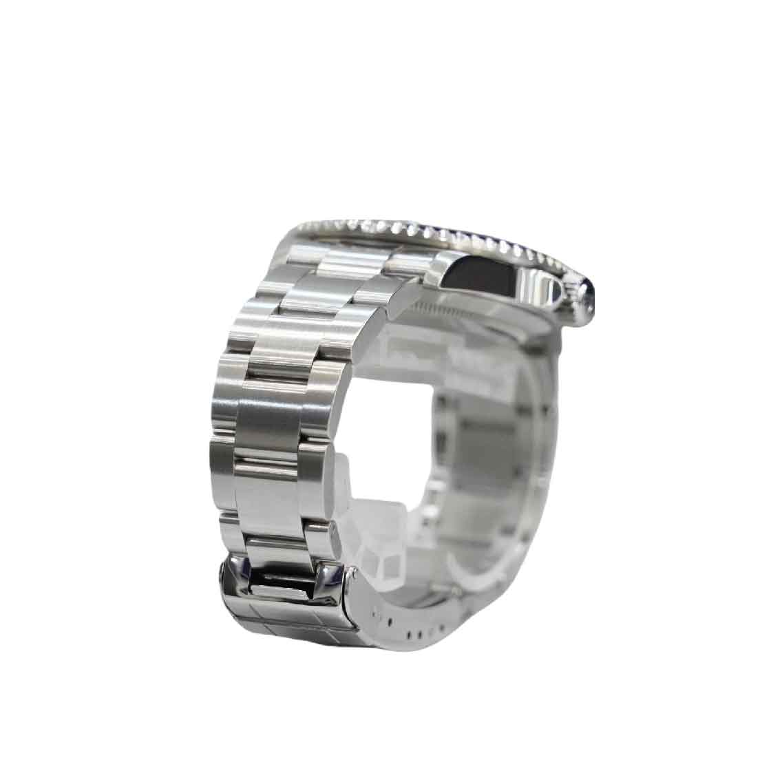 Rolex Black Submariner Date Stainless Steel Watch Ref 16610
