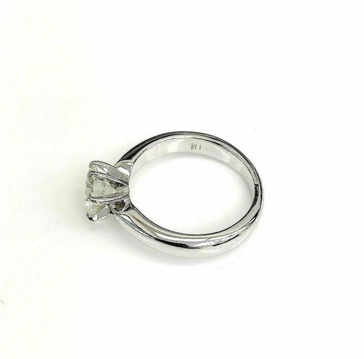 0.92 Carat Round Diamond Solitaire Wedding/Engagement Ring EGLUSA G-H VS1