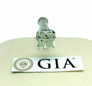 Loose GIA Diamond - GIA 4.37 Carats Radiant Brilliant Cut M VS2