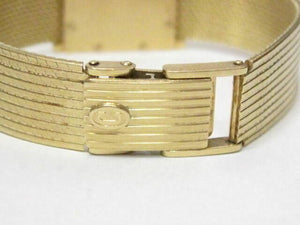Vintage Concord Women's Gold Watch 18k Yellow Gold Analog Dress Battery
