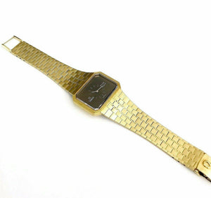 Vintage Omega De Ville Automatic Solid 18 Karat Yellow Gold Watch 3.64 Ounces