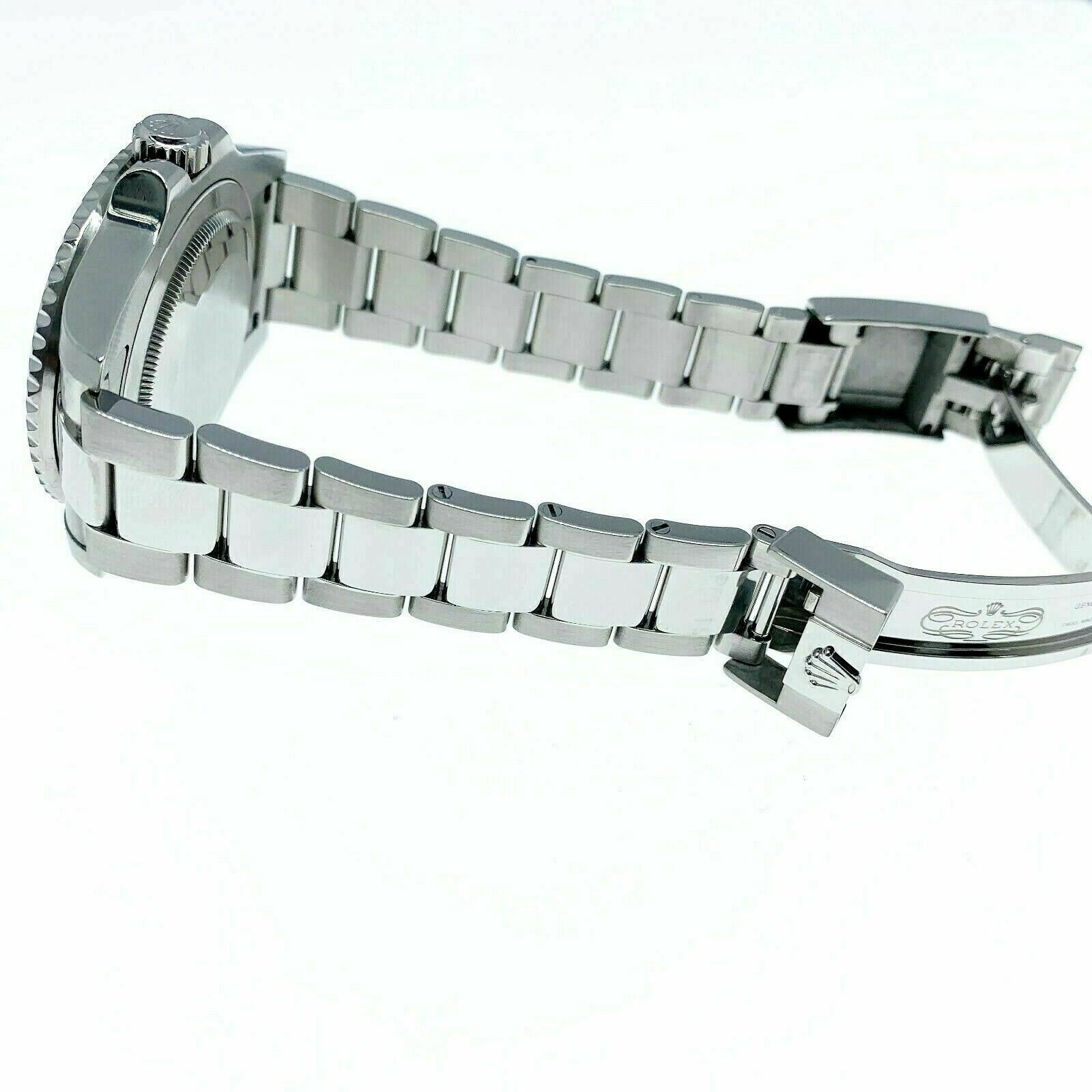 Rolex Ceramic GMT Master II Stainless Steel Watch 40MM Ref 116710 Scrambled